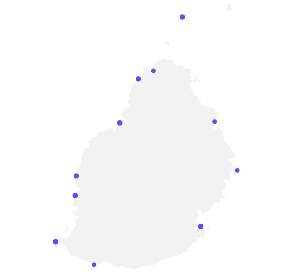 Carte Mauritius Evasea